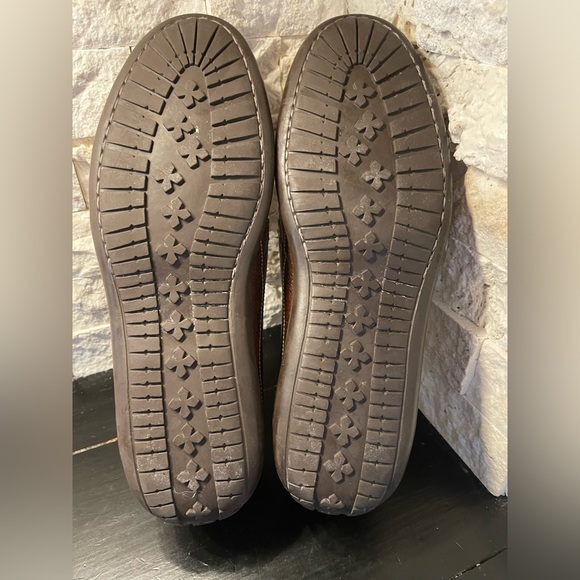 Martin Dingman Countrywear Driver Penny Loafer Tan Leather Slip-On Loafers 10.5M - Picture 8 of 9